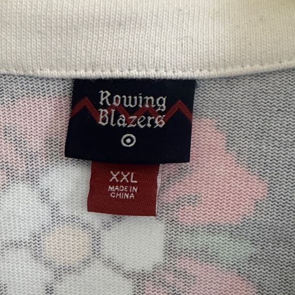 Floral Collared Jersey / Sweater - Picture 2 of 6